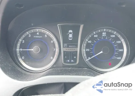 2013 Hyundai Azera z USA, uszkodzony, nr VIN KMHFH4JG2DA252897